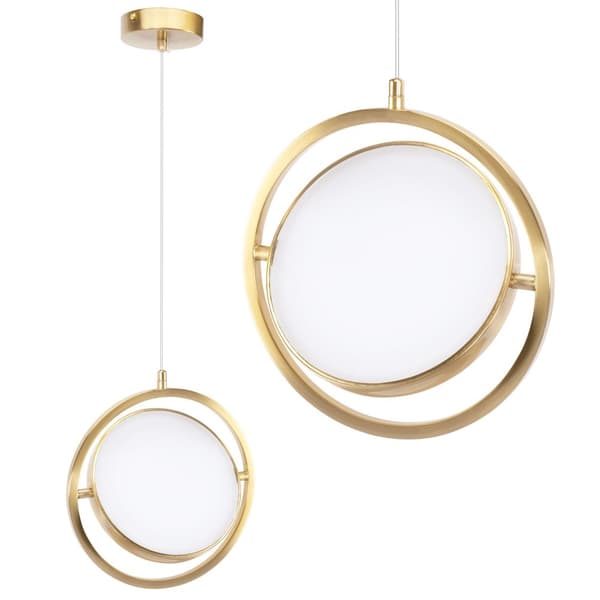 HÄNGANDE TAKLAMPA TOOLIGHT APP1791-CP BORSTA GULD