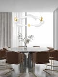 Miniatyrbild 4 av 7: HÄNGANDE TAKLAMPA TOOLIGHT G010-CP GULD