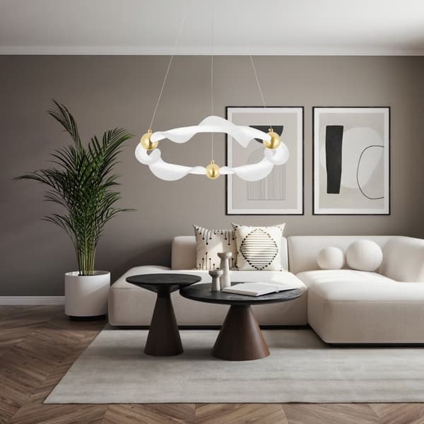 HÄNGANDE TAKLAMPA TOOLIGHT G010-CP GULD
