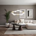 Miniatyrbild 6 av 7: HÄNGANDE TAKLAMPA TOOLIGHT G010-CP GULD