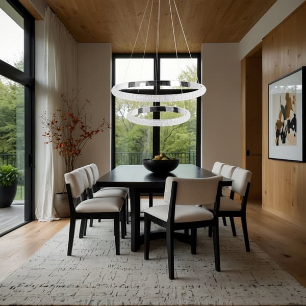 HÄNGANDE TAKLAMPA TOOLIGHT G046-2CP KROM