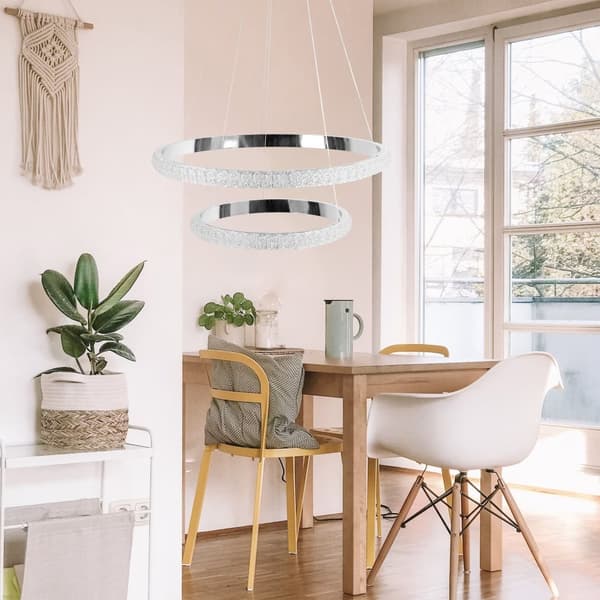 HÄNGANDE TAKLAMPA TOOLIGHT G046-2CP KROM