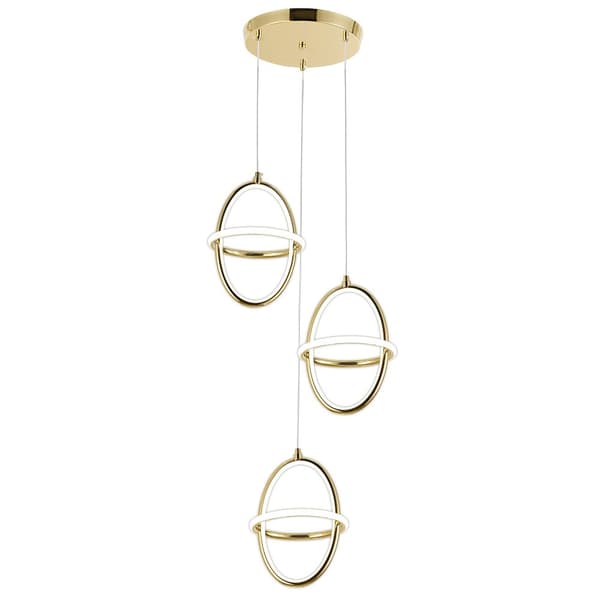 HÄNGANDE TAKLAMPA TOOLIGHT G064-3CPR GULD