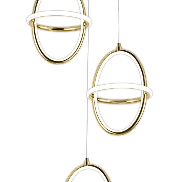HÄNGANDE TAKLAMPA TOOLIGHT G064-3CPR GULD