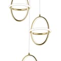 Miniatyrbild 4 av 8: HÄNGANDE TAKLAMPA TOOLIGHT G064-3CPR GULD