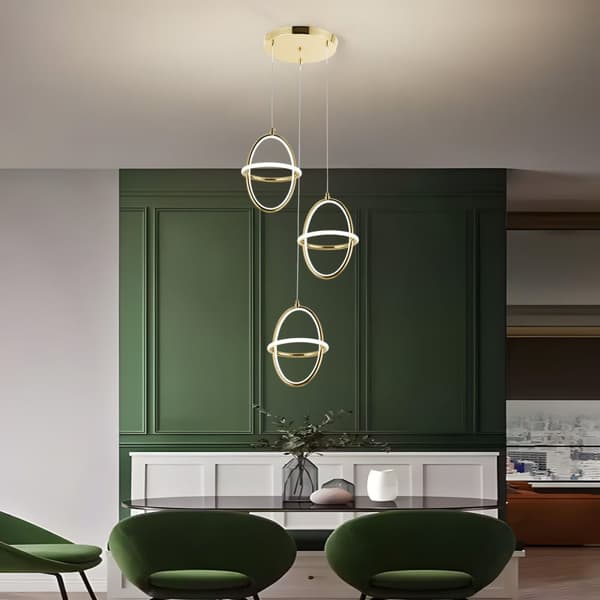 HÄNGANDE TAKLAMPA TOOLIGHT G064-3CPR GULD