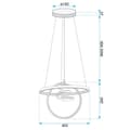 Miniatyrbild 6 av 6: HÄNGANDE TAKLAMPA TOOLIGHT G066-CP GULD