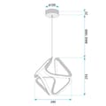 Miniatyrbild 5 av 5: HÄNGANDE TAKLAMPA TOOLIGHT G067-CP GULD