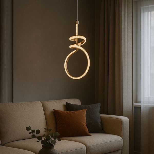 HÄNGANDE TAKLAMPA TOOLIGHT G071-CP GULD