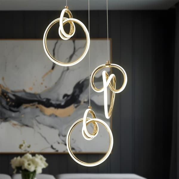 HÄNGANDE TAKLAMPA TOOLIGHT G072-3CPR GULD