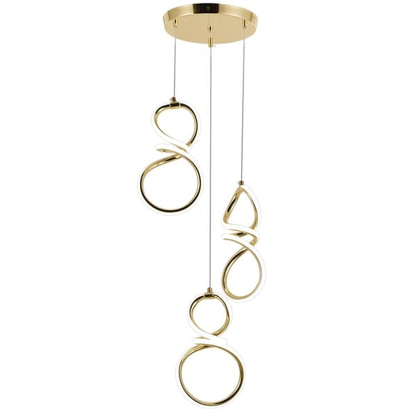 HÄNGANDE TAKLAMPA TOOLIGHT G073-3CPR GULD