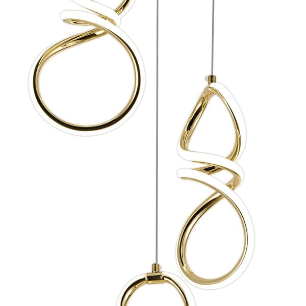 HÄNGANDE TAKLAMPA TOOLIGHT G073-3CPR GULD