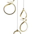 Miniatyrbild 4 av 9: HÄNGANDE TAKLAMPA TOOLIGHT G073-3CPR GULD