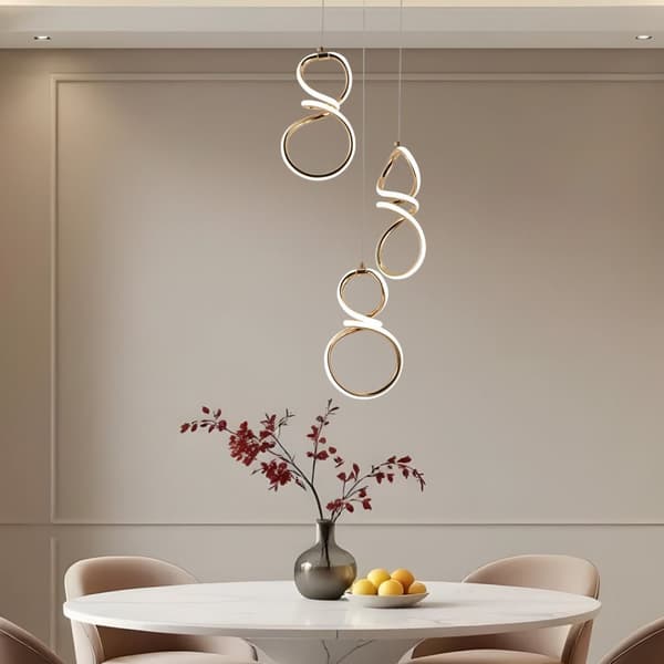 HÄNGANDE TAKLAMPA TOOLIGHT G073-3CPR GULD