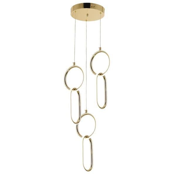 HÄNGANDE TAKLAMPA TOOLIGHT G077-3CPR GULD