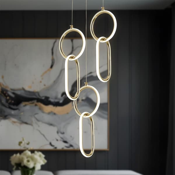 HÄNGANDE TAKLAMPA TOOLIGHT G077-3CPR GULD