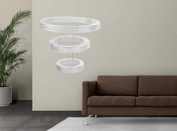 HÄNGANDE TAKLAMPA TOOLIGHT MS008-CP KROM