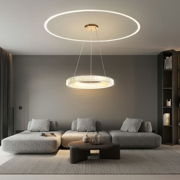 HÄNGANDE TAKLAMPA TOOLIGHT MS002-CP ROSA GULD 60CM