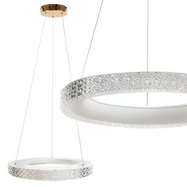 HÄNGANDE TAKLAMPA TOOLIGHT MS002-CP ROSA GULD 60CM