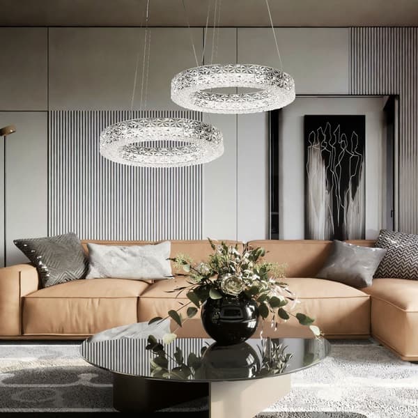 HÄNGANDE TAKLAMPA TOOLIGHT MS004-CP KROM 40CM