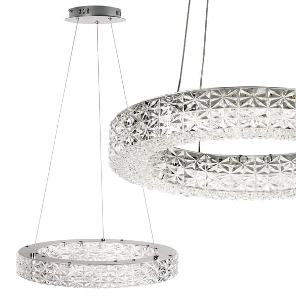 HÄNGANDE TAKLAMPA TOOLIGHT MS004-CP KROM 40CM