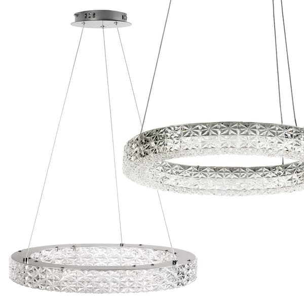 HÄNGANDE TAKLAMPA TOOLIGHT MS005-CP KROM 50CM