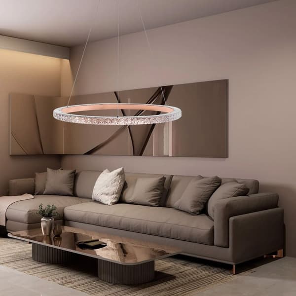 HÄNGANDE TAKLAMPA TOOLIGHT MS009-CP ROSA GULD 59CM