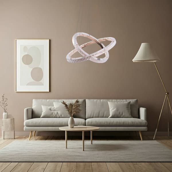 HÄNGANDE TAKLAMPA TOOLIGHT MS011-CP ROSA GULD 59CM