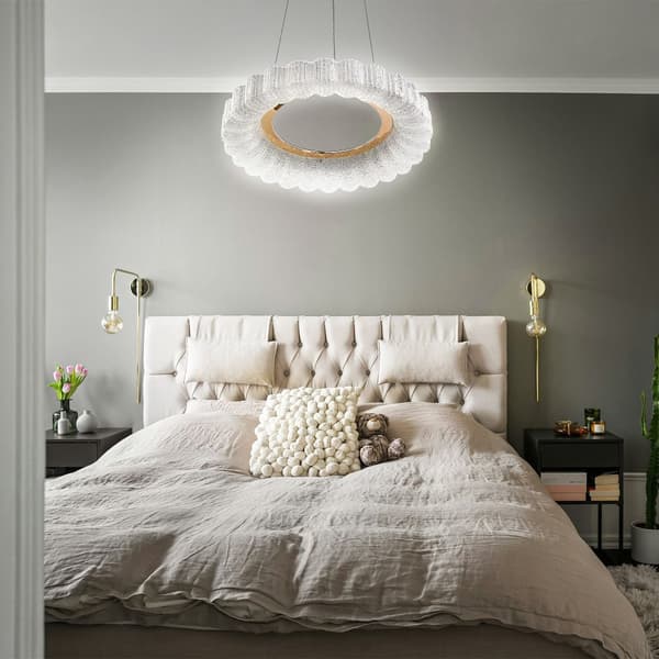 HÄNGANDE TAKLAMPA TOOLIGHT MS018-CP ROSA GULD 40CM