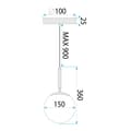 Miniatyrbild 9 av 9: HÄNGANDE TAKLAMPA TOOLIGHT G108-1W GULD
