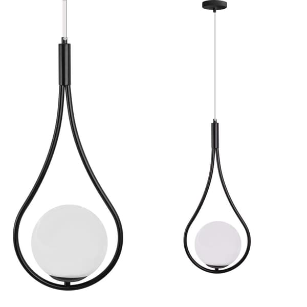 HÄNGANDE TAKLAMPA TOOLIGHT G111-1W SVART