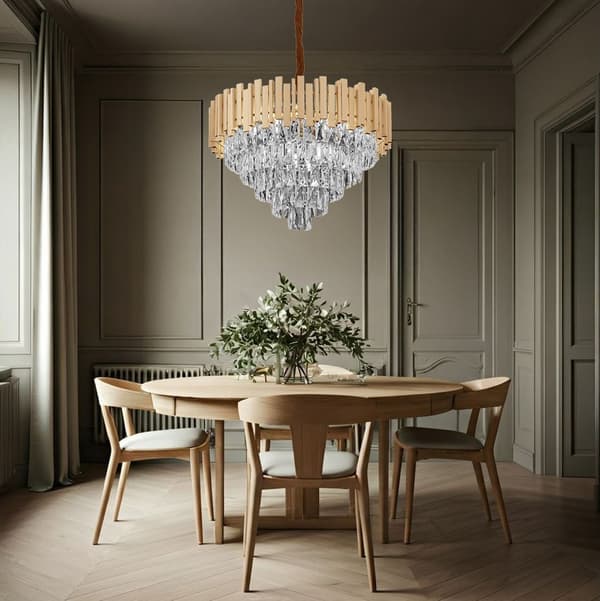 HÄNGANDE TAKLAMPA TOOLIGHT G053-CP GULD 80CM