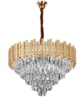 Miniatyrbild 1 av 5: HÄNGANDE TAKLAMPA TOOLIGHT G053-CP GULD 80CM