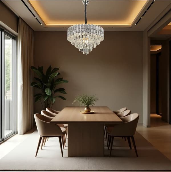 HÆNGELAMPE TOOLIGHT G055-CP 50CM KROM 50CM