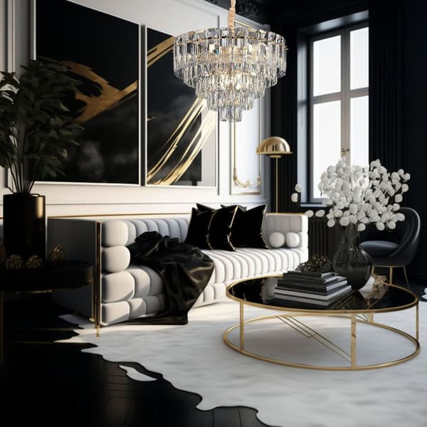 HÆNGELAMPE TOOLIGHT G056-CP 50CM GULD 50CM