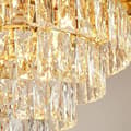 Miniatyrbillede 4 af 8: HÆNGELAMPE TOOLIGHT G061-CP GULD 80CM