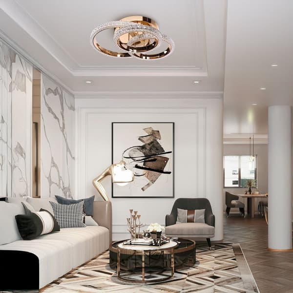 PLAFOND LAMPA TOOLIGHT MS013-C ROSA GULD