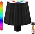 Miniatyrbild 1 av 7: OBOSOE RGB Flasklampa, Trådlös Bordslampa med Dimbart LED, Uppladdningsbar för Inne & Ute