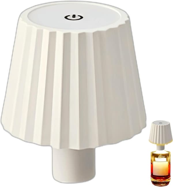 OBOSOE LED-pullolamppu, himmennettävä pöytävalaisin viinipulloille, 3 väriä baariin, kotiin ja toimistoon