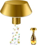 Miniatyrbillede 1 af 7: OBOSOE flaskelampe med farvet lyskæde, dæmpbar bordlampe til vinflasker, hjem og bar