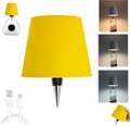 Pikkukuva 1 / 7: OBOSOE LED-pullolamppu, himmennettävä pöytävalaisin viini- ja viskipulloille, langaton ja ladattava