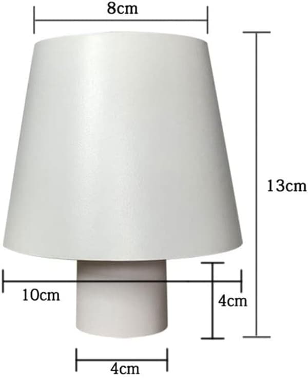 OBOSOE vinflaskelampe LED Touch, genopladelig bordlampe til bar, klub og dekoration