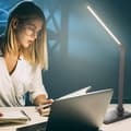 Miniatyrbillede 6 af 8: OBOSOE LED Skrivebordslampe med Touch Control – Dæmpbar Bordlampe til Hjem, Kontor og Soveværelse