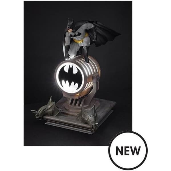 Figurlampa - Batman - Bat-Signal - LED - 27cm - USB Uppladdningsbar- USED
