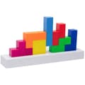 Miniatyrbild 2 av 3: Sänglampa - TETRIS - Ikoner - Flerfärgad - Plast - 80 glödlampor krävs- USED