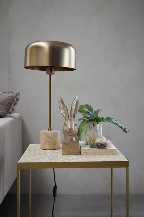 FURNLUX BORDSLAMPA SOFILLIA BEIGE 25CM