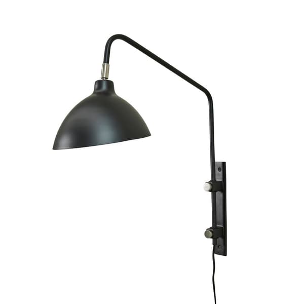 FURNLUX VÄGGLAMPA SOFINNA SVART 21CM