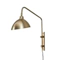 Miniatyrbild 1 av 3: FURNLUX VÄGGLAMPA SOFINNA GULD 21CM