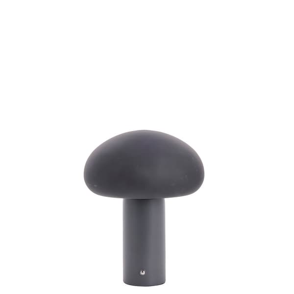 FURNLUX BORDSLAMPA NEMILLE GRÅ 20CM