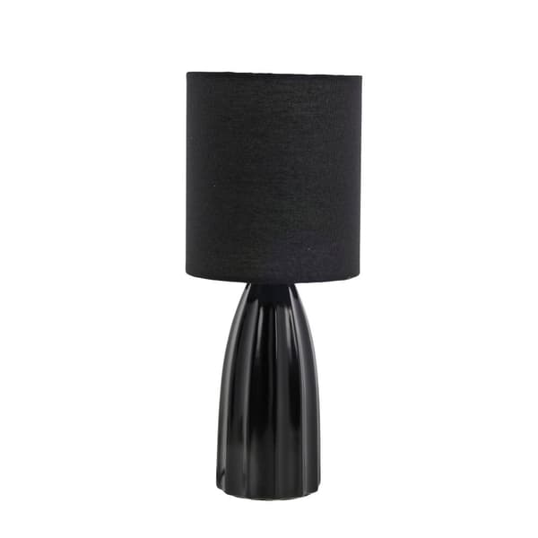 FURNLUX BORDSLAMPA SARAH SVART 14CM